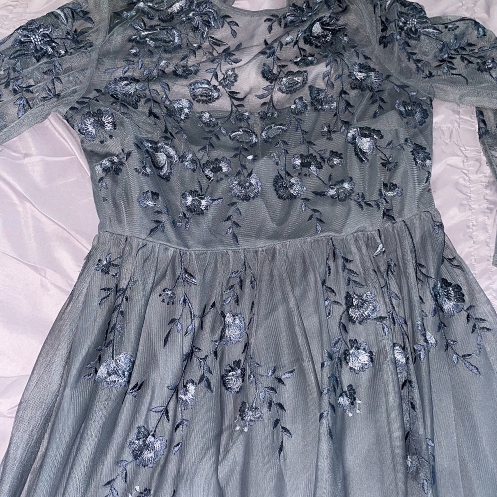 Long sleeve maxi ASOS dress